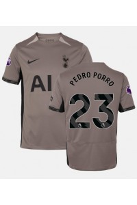 Fotbalové Dres Tottenham Hotspur Pedro Porro #23 Třetí Oblečení 2023-24 Krátký Rukáv